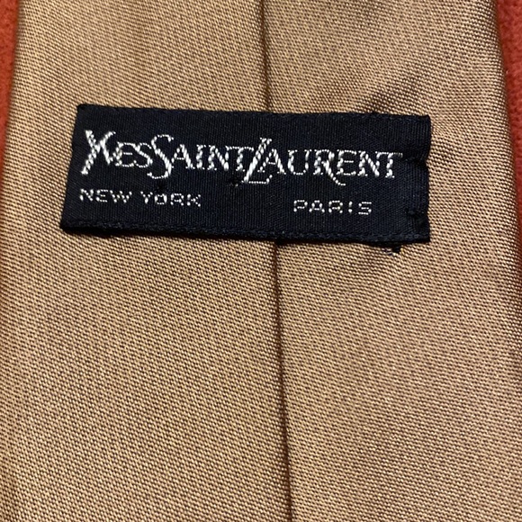 YSL Yves Saint Laurent Vintage silk tie - Picture 1 of 10